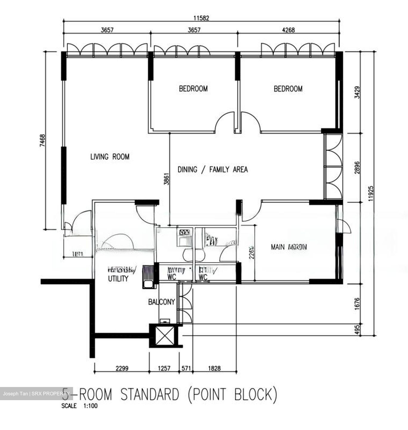 Blk 25 Telok Blangah Crescent (Bukit Merah), HDB 5 Rooms #522361011